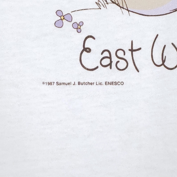 Vintage 80s Precious Moments I Believe in Miracles Screen Stars T-shirt - Picture 5 of 15